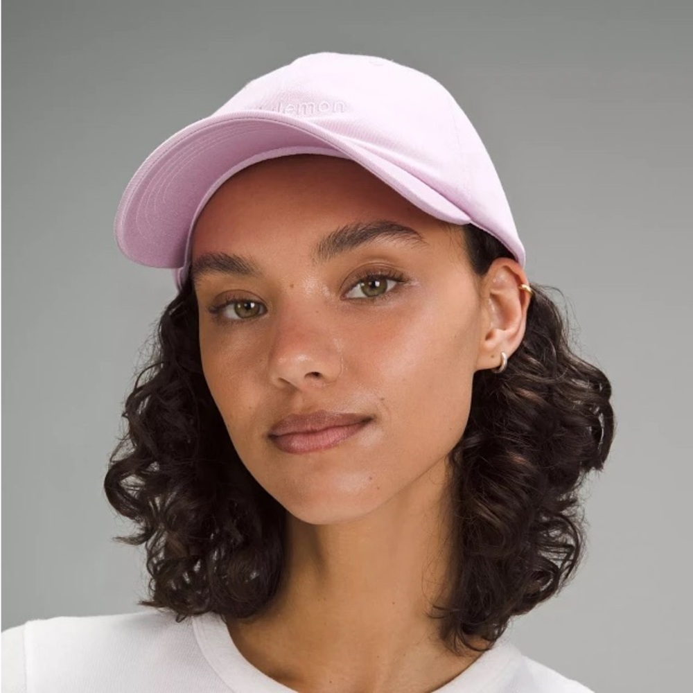 lululemon classic ball cap wordmark vita pink  S/M NWOT